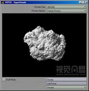 Lightwave制作陨石群教程