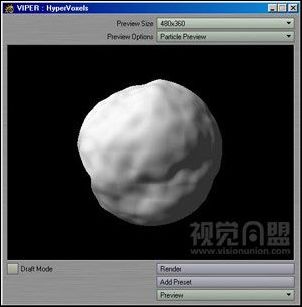 Lightwave制作陨石群教程