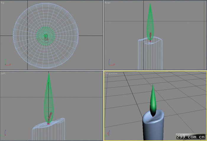 3Dmax制作真实蜡烛效果教程.jpg