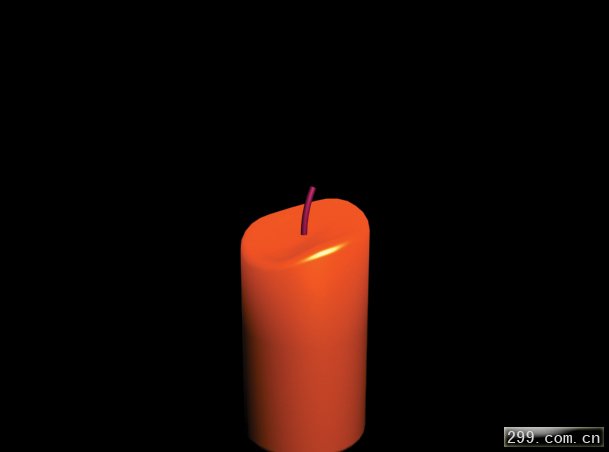 3Dmax制作真实蜡烛效果教程.jpg