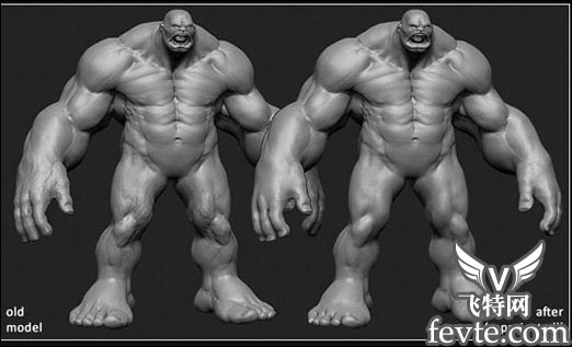Zbrush超级建模：《绿巨人浩克》精品教程