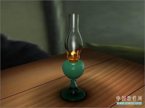 3Ss MAX打造逼真煤油灯 3Ss MAX打造逼真煤油灯