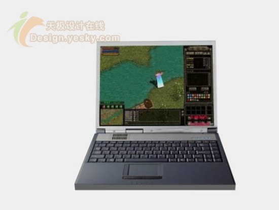 3DsMAX教程：简单造型＋表面贴图制作三维笔记本