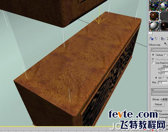 3DSMAX无缝贴图教程 飞特网 3DSMAX材质贴图教程