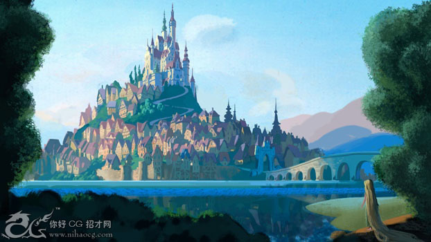 迪士尼新作《长发公主》将手绘与CG结合