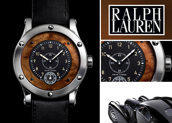 Ralph Lauren布加迪风格运动手表