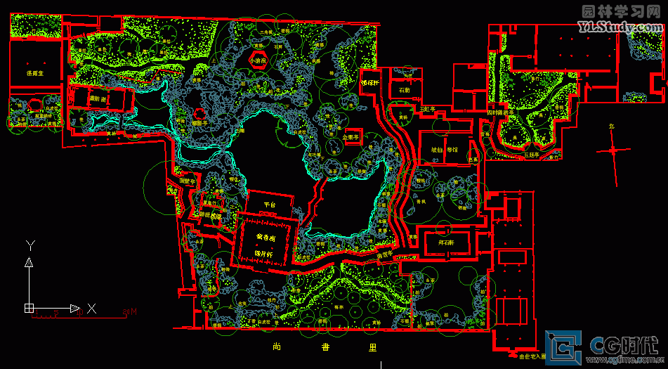Auto CAD建筑设计教程：苏州古典园林