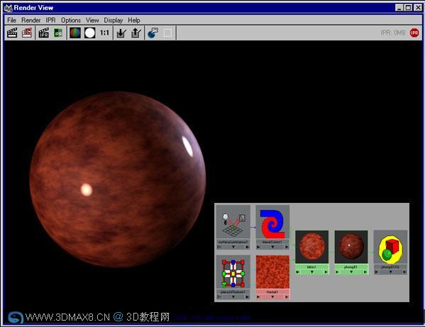 潮湿材质制作教程_3dMax3.cn