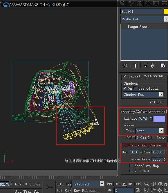 VRay建筑渲染夜景教程_3dMax8.Cn