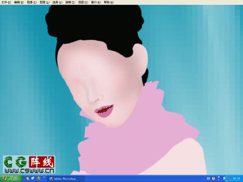 photoshop打造美丽新娘