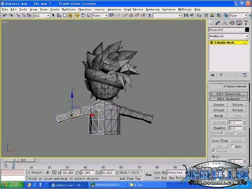3dsmax实例教程:打造Q版忍者角色