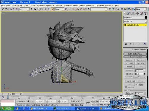 3dsmax实例教程:打造Q版忍者角色