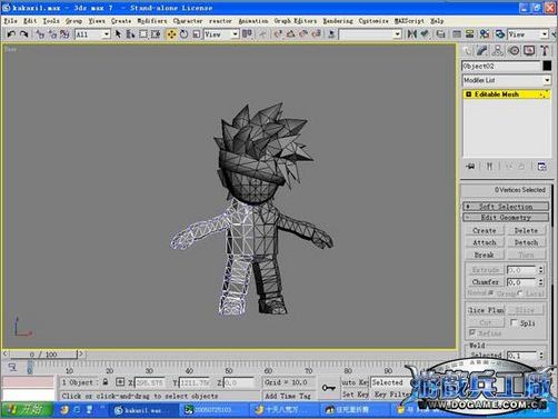 3dsmax实例教程:打造Q版忍者角色