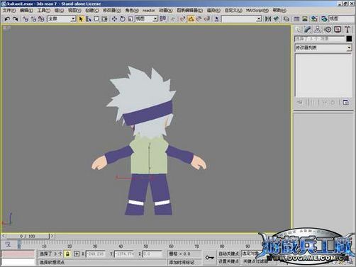 3dsmax实例教程:打造Q版忍者角色