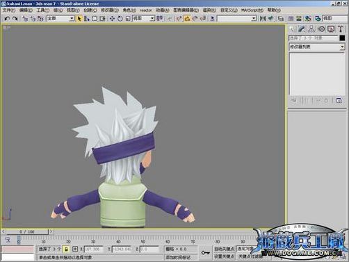 3dsmax实例教程:打造Q版忍者角色