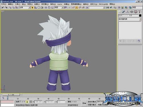 3dsmax实例教程:打造Q版忍者角色