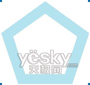 Freehand创建精致的空心封套图案_天极设计在线整理