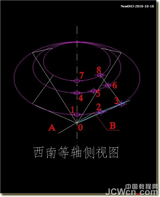 AutoCAD三维建模教程：八心八箭钻石的绘制_中国教程网