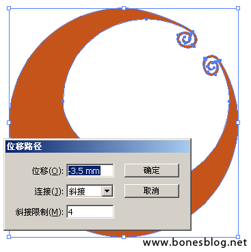 Illustrator绘制矢量画实例月亮图腾_天极设计在线转载