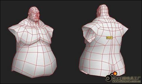 3DMAX打造游戏角色相扑E.本田