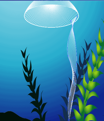 Illustrator绘制美丽的海底世界_天极设计在线转载