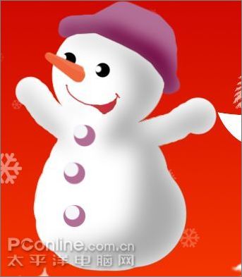 Photoshop制作圣诞主题壁纸教程_网页教学网webjx.com转载