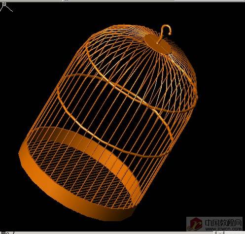 3DsMAX建模教程：打造精致三维鸟笼