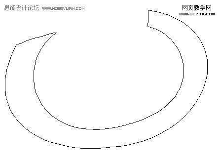 CorelDraw网格填充工具绘制卡通唢呐_网页教学网