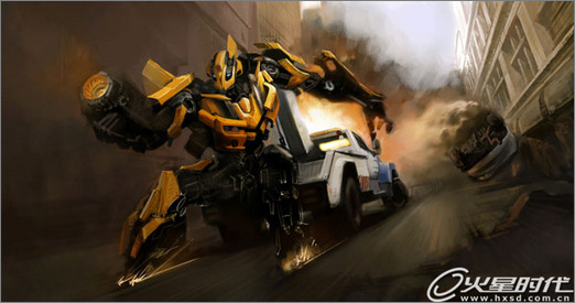 Photoshop和Corel Painter绘儿时心目英雄