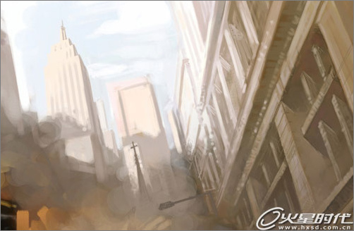 Photoshop和Corel Painter绘儿时心目英雄
