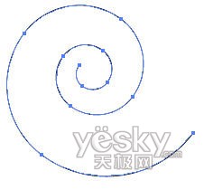 Illustrator巧绘矢量螺旋形状