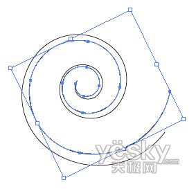 Illustrator巧绘矢量螺旋形状