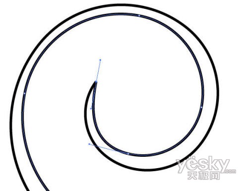Illustrator巧绘矢量螺旋形状