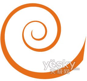 Illustrator巧绘矢量螺旋形状