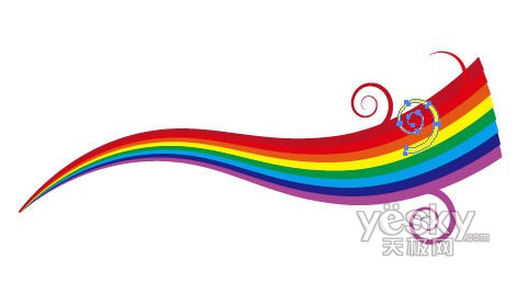 Illustrator巧绘矢量螺旋形状