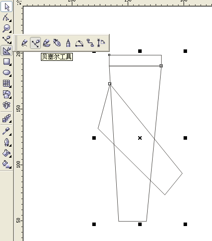 CorelDraw，休闲裤