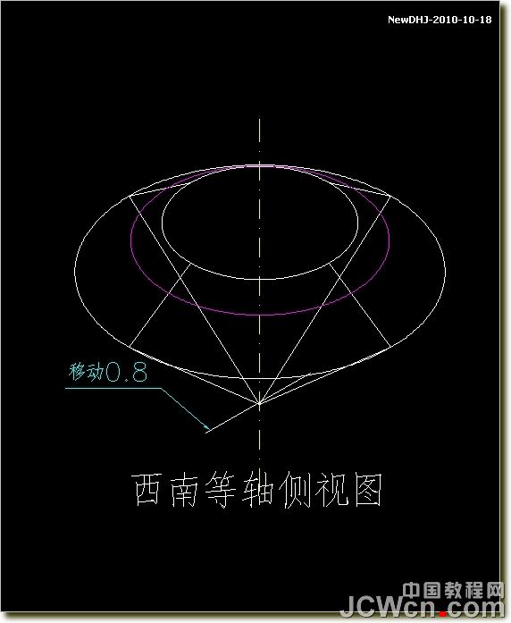 AutoCAD三维建模教程：八心八箭钻石的绘制_中国教程网