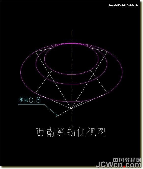 AutoCAD三维建模教程：八心八箭钻石的绘制_中国教程网