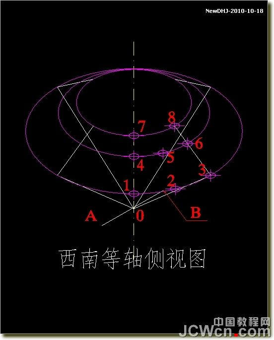 AutoCAD三维建模教程：八心八箭钻石的绘制_中国教程网