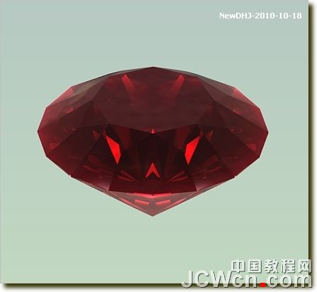 AutoCAD三维建模教程：八心八箭钻石的绘制_中国教程网
