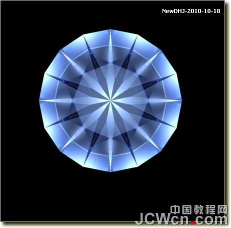 AutoCAD三维建模教程：八心八箭钻石的绘制_中国教程网