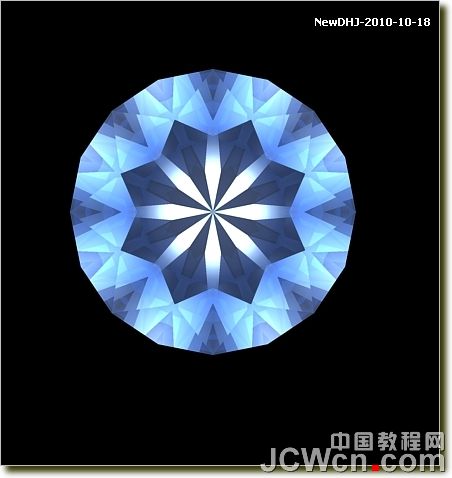 AutoCAD三维建模教程：八心八箭钻石的绘制_中国教程网