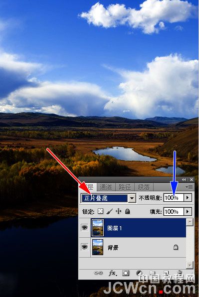 Photoshop数码后期教程：10秒改善天明地暗的照片_中国教程网