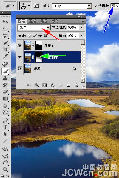 Photoshop数码后期教程：10秒改善天明地暗的照片_中国教程网