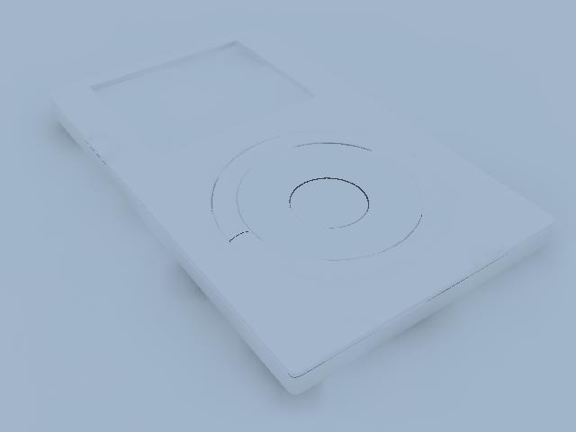 3ds MAX实例教程：逼真iPod的建模到渲染_中国教程网