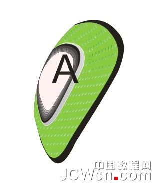 CorelDRAW鼠绘教程：画一个南非世界杯足球_中国教程网