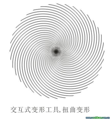 CorelDRAW实例教程：文字结合工具简单创建企业标识_中国教程网