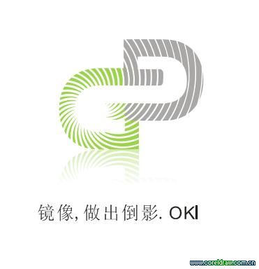CorelDRAW实例教程：文字结合工具简单创建企业标识_中国教程网