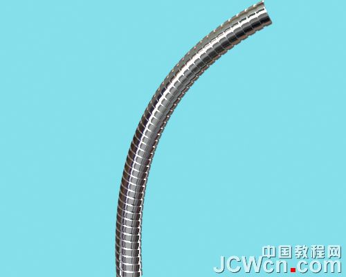 3ds MAX教程：金属软管建模图解_中国教程网