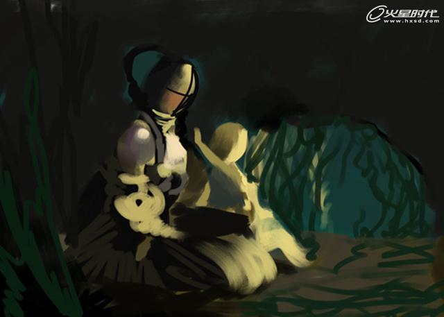 Painter 9.5教程：儿童插画发现机器人作品的绘制启发_中国教程网